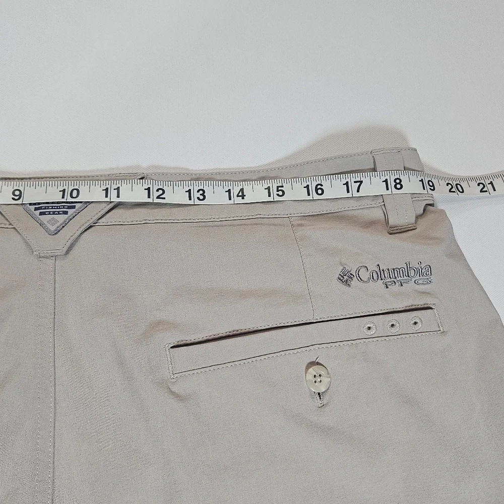 Columbia PFG Shorts Mens 38‎ Fishing Outdoor Quick Dry Cargo Pocket Lightweight